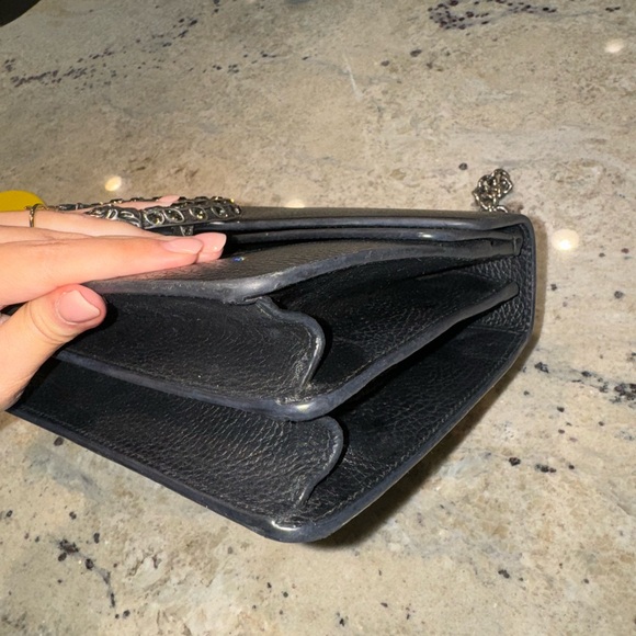 Black leather Size small Gucci Dionysus bag - Picture 6 of 10